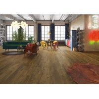 Однополосная паркетная доска Barlinek Дуб Medio Pure Bonet Country