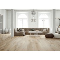 Однополосная паркетная доска Barlinek Дуб vintage Grande Pure ivory