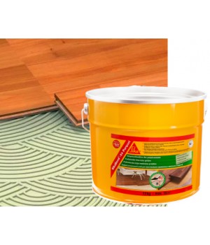 Полиуретанновый однокомпонентный клей для паркета SikaBond 54 parquet 13 кг.